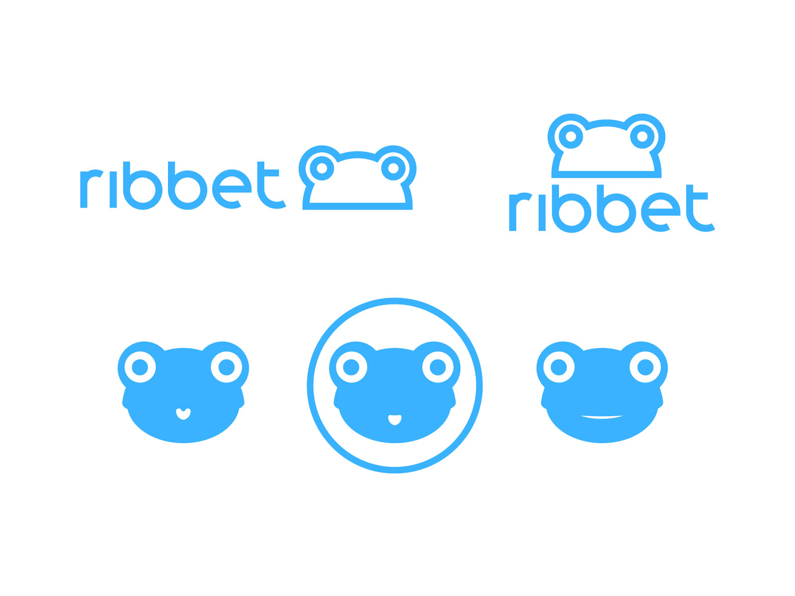 ribbet logo design process case study