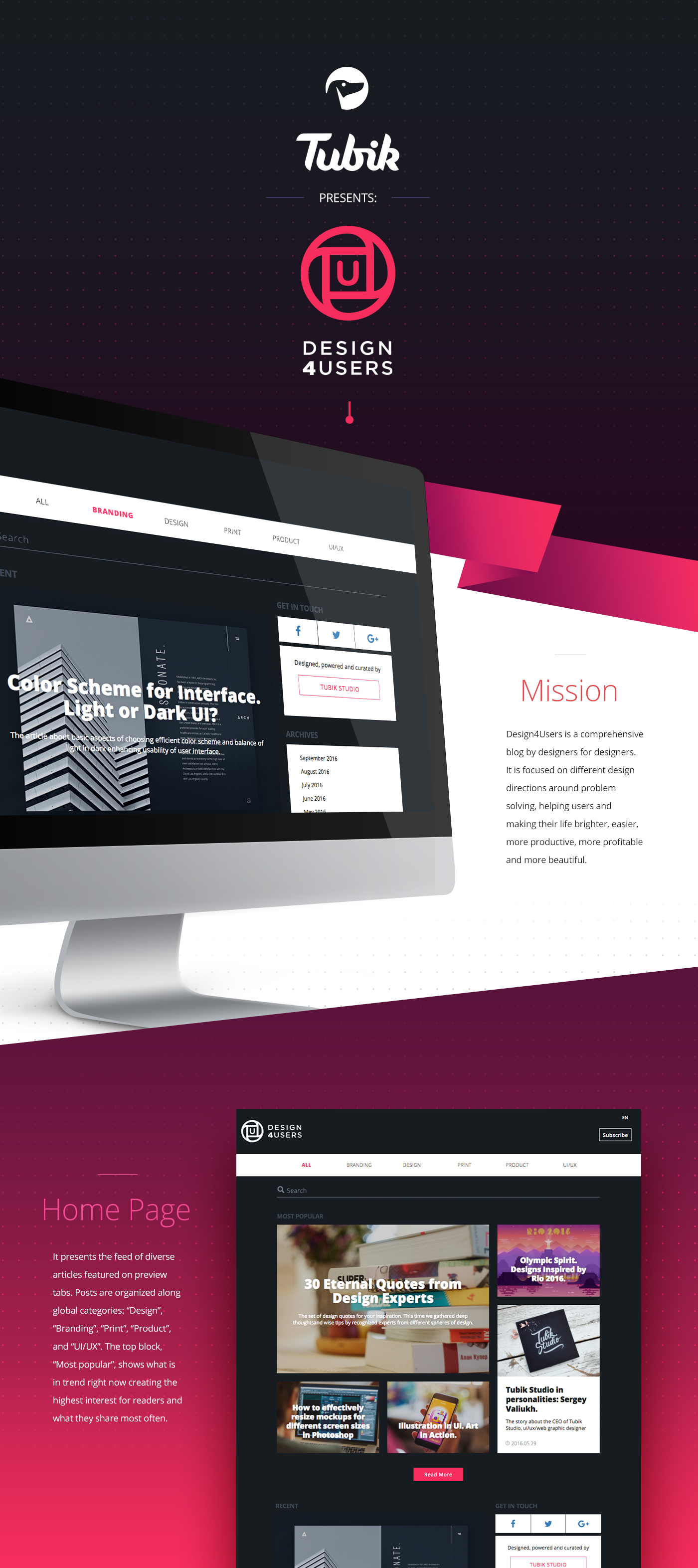 design4users behance-UI-webdesign