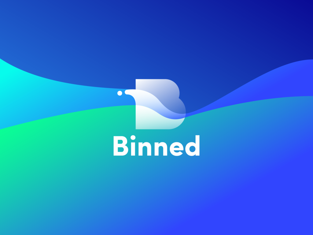 Binned logo branding design_case_study_tubik