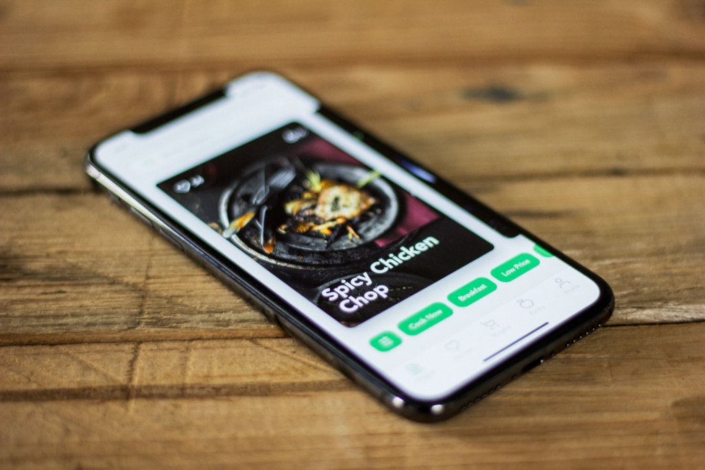 UI design food app tubik