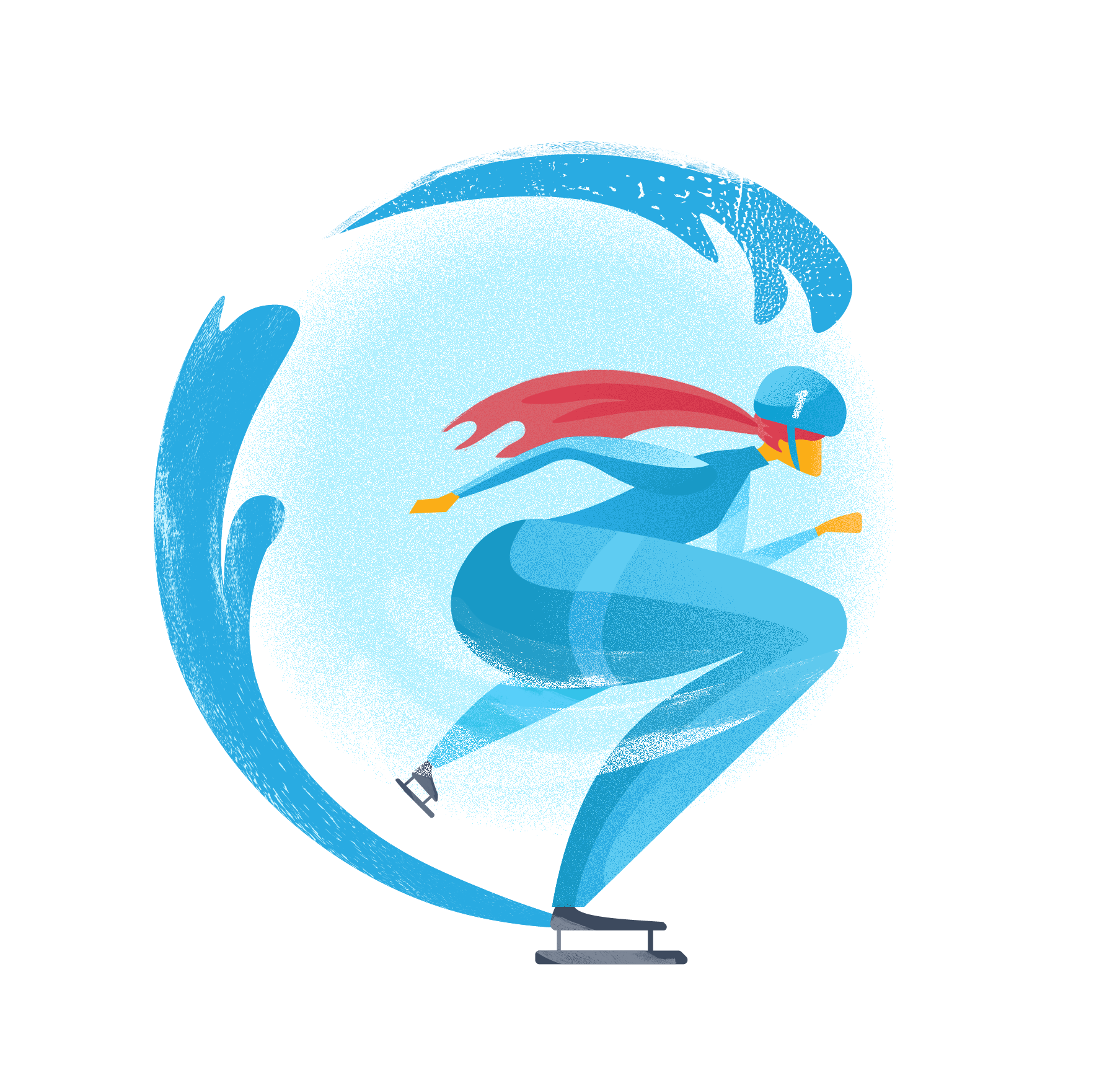 olympic games illustration case study