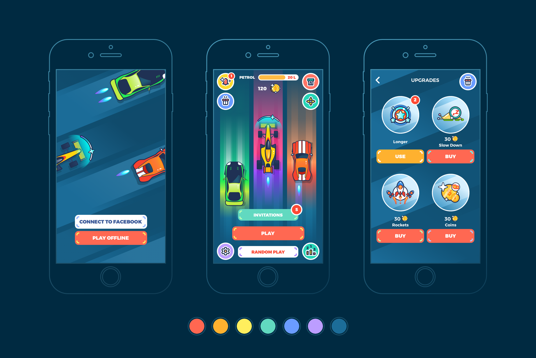 Case Study Real Racing Ux And Ui Design For Mobile Game