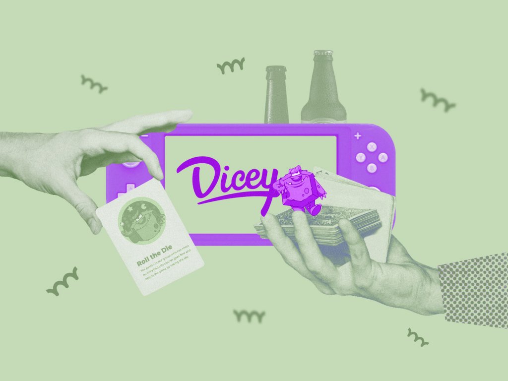 Dicey game design branding mascot tubik design