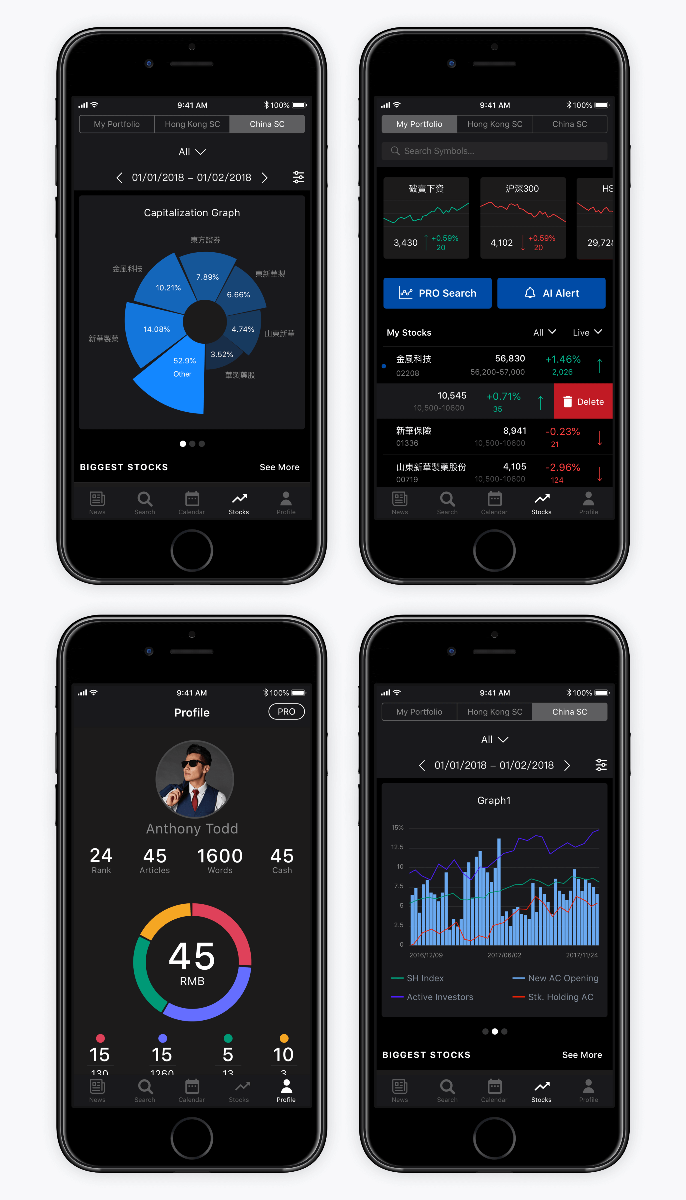 user interface design mobile app-bitex