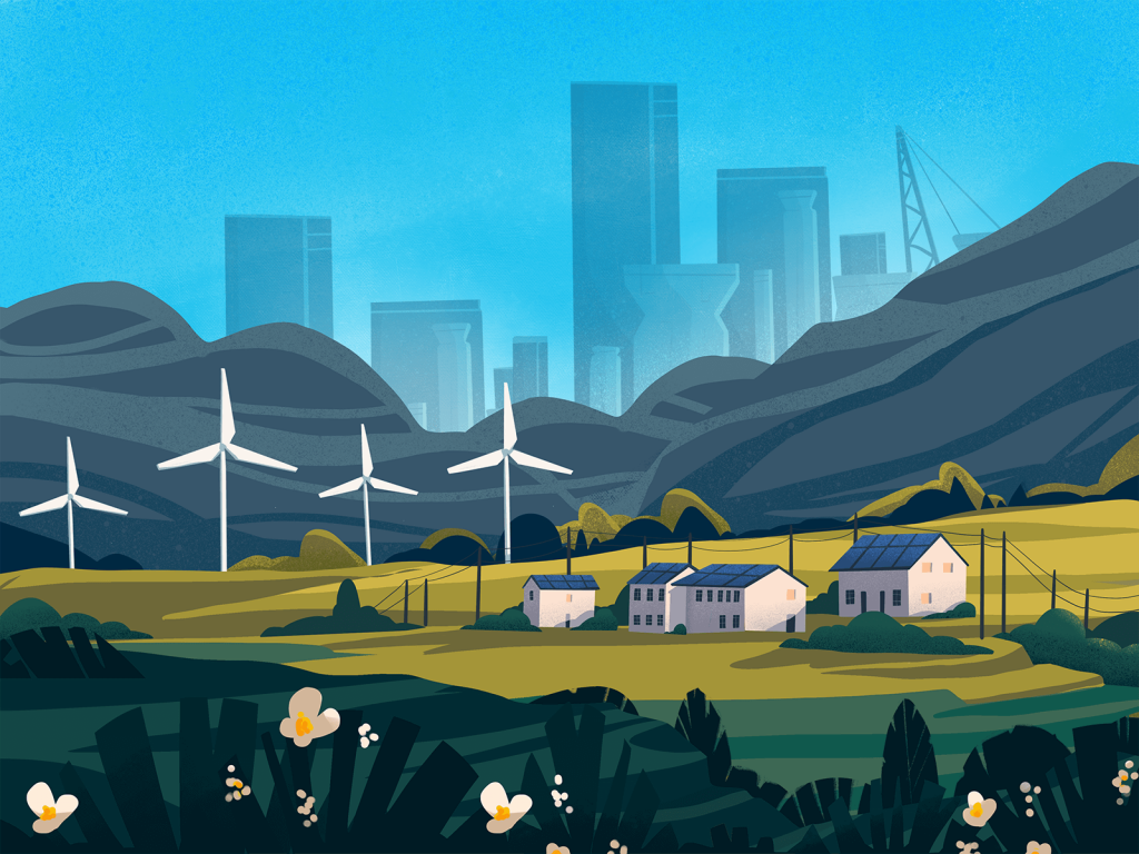 green energy illustration