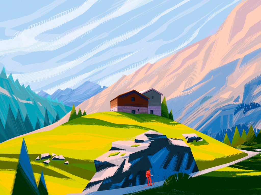 landscape illustration