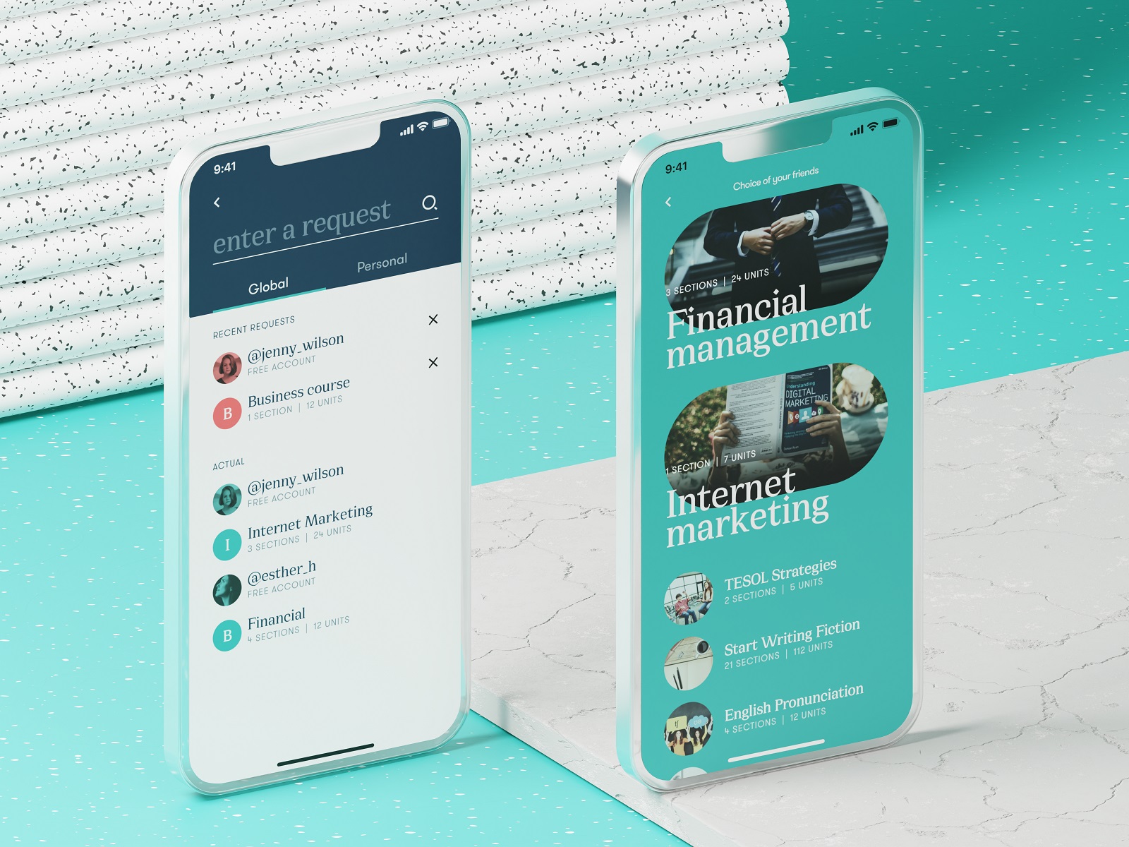 education app ui design tubik studio