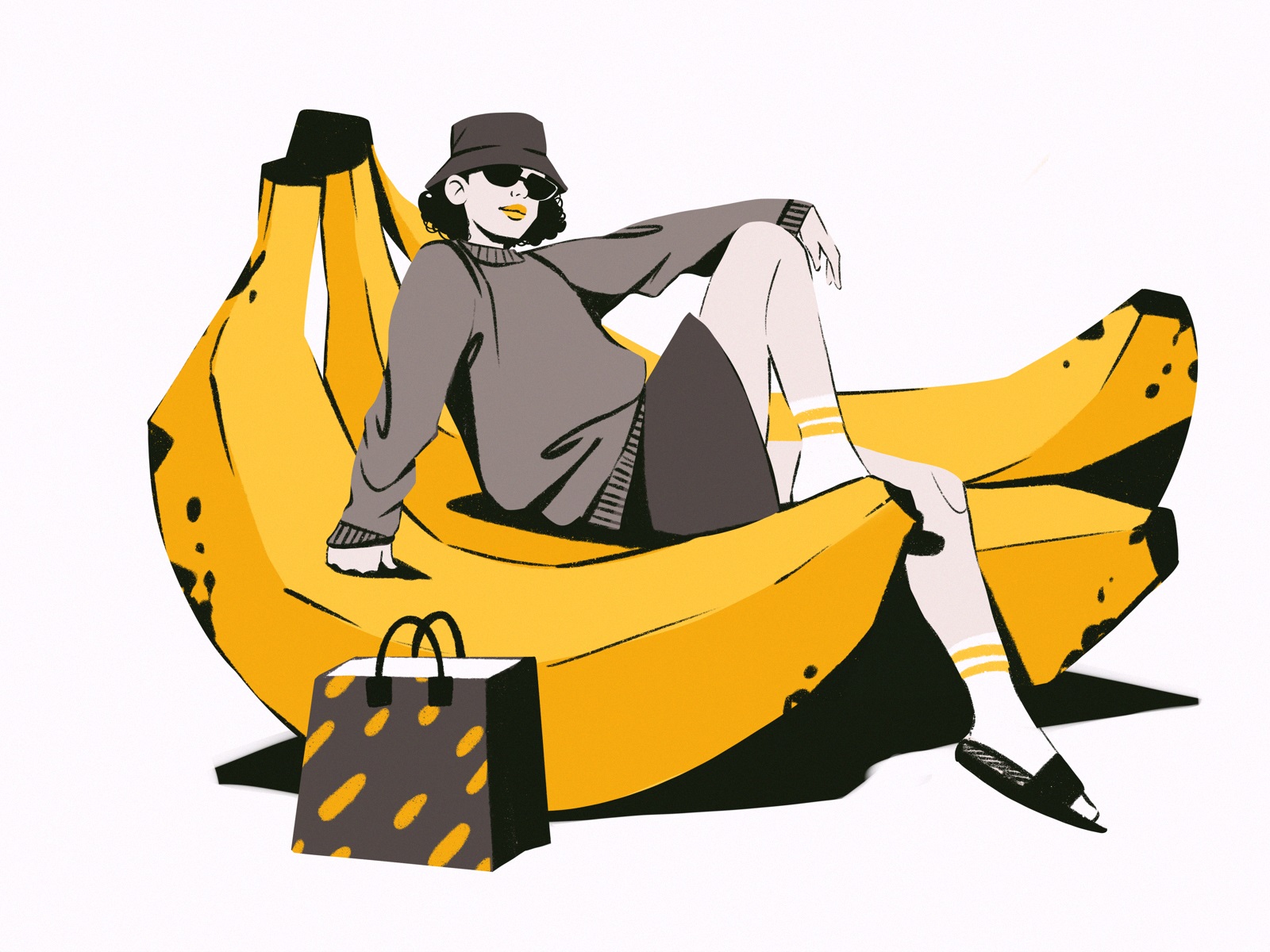 color illustrations yellow