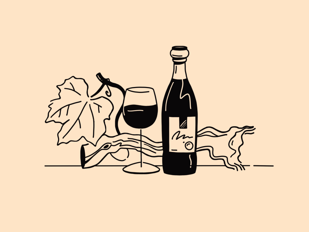 winemaker illustration art