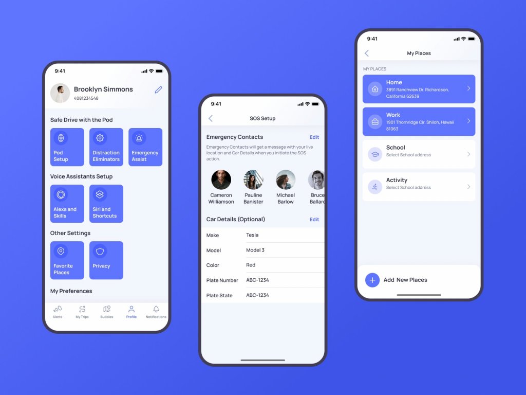 Case Study: Otozen. Mobile App Design for Safe Driving