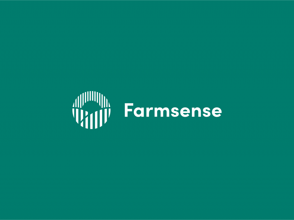 farmsense logo design first_white logo