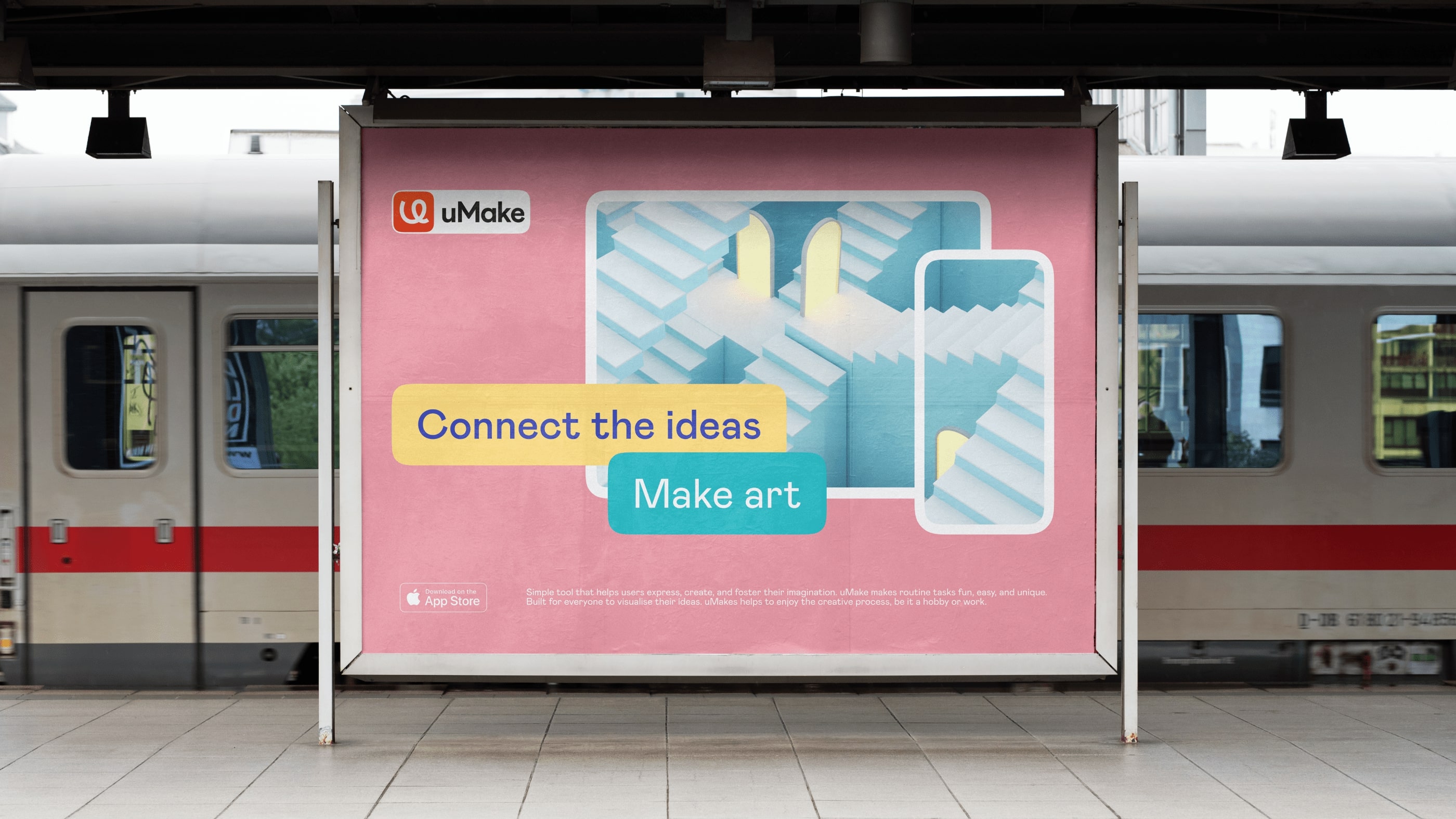 uMake branding design tubik outdoor advertising