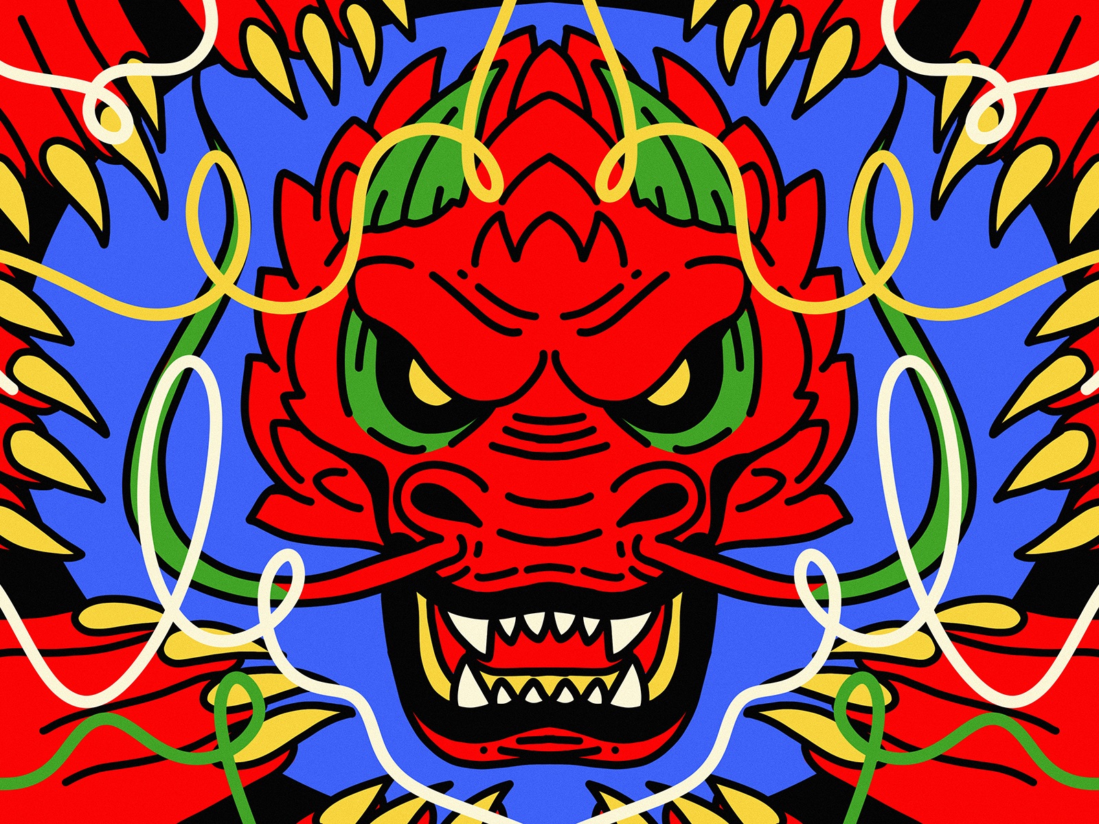 chinese horoscope calendar dragon tubikarts illustration