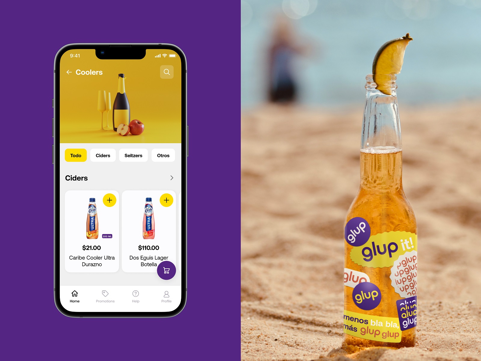 glup case study tubik design mobile app