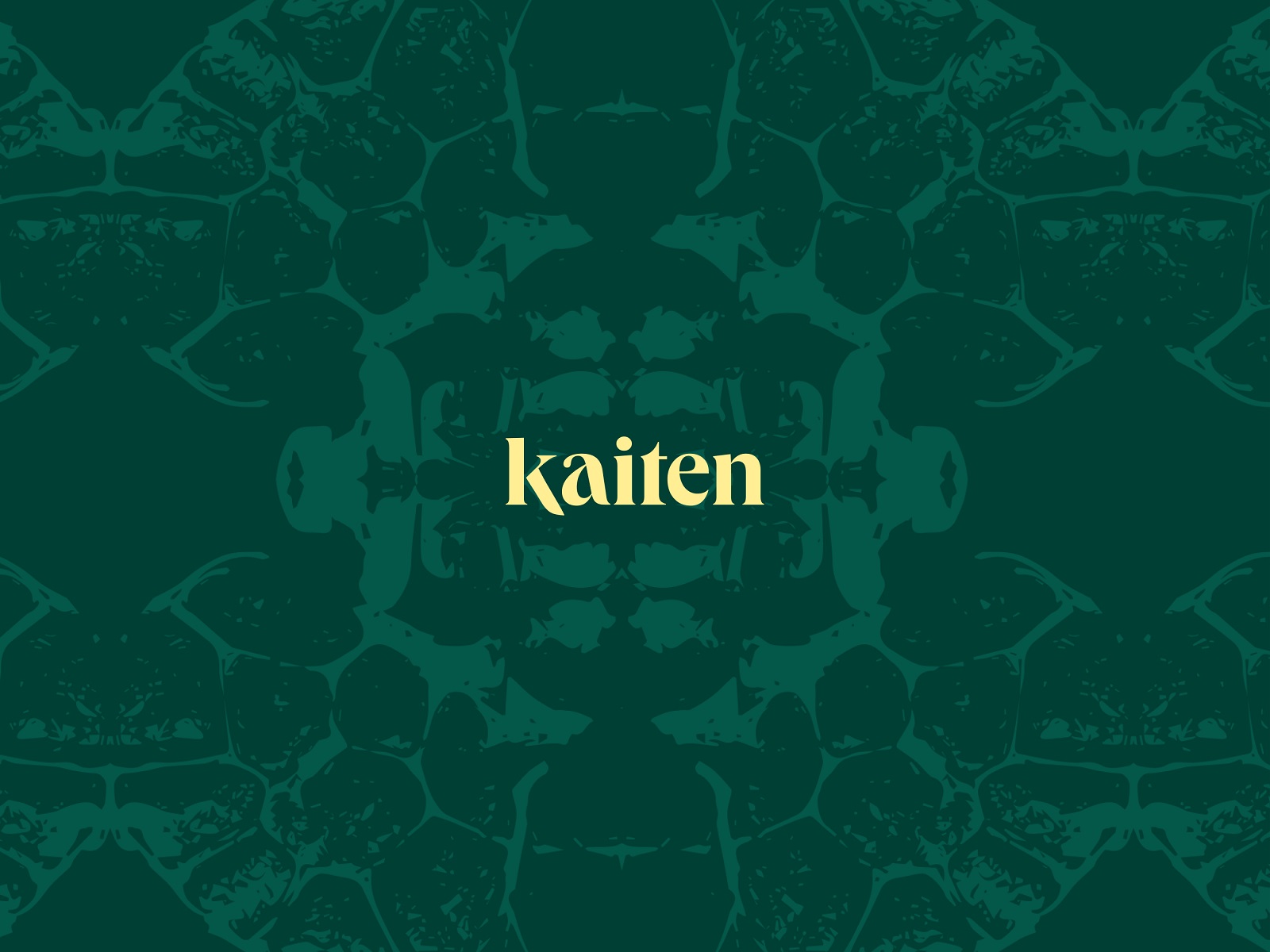 kaiten logo design tubik case