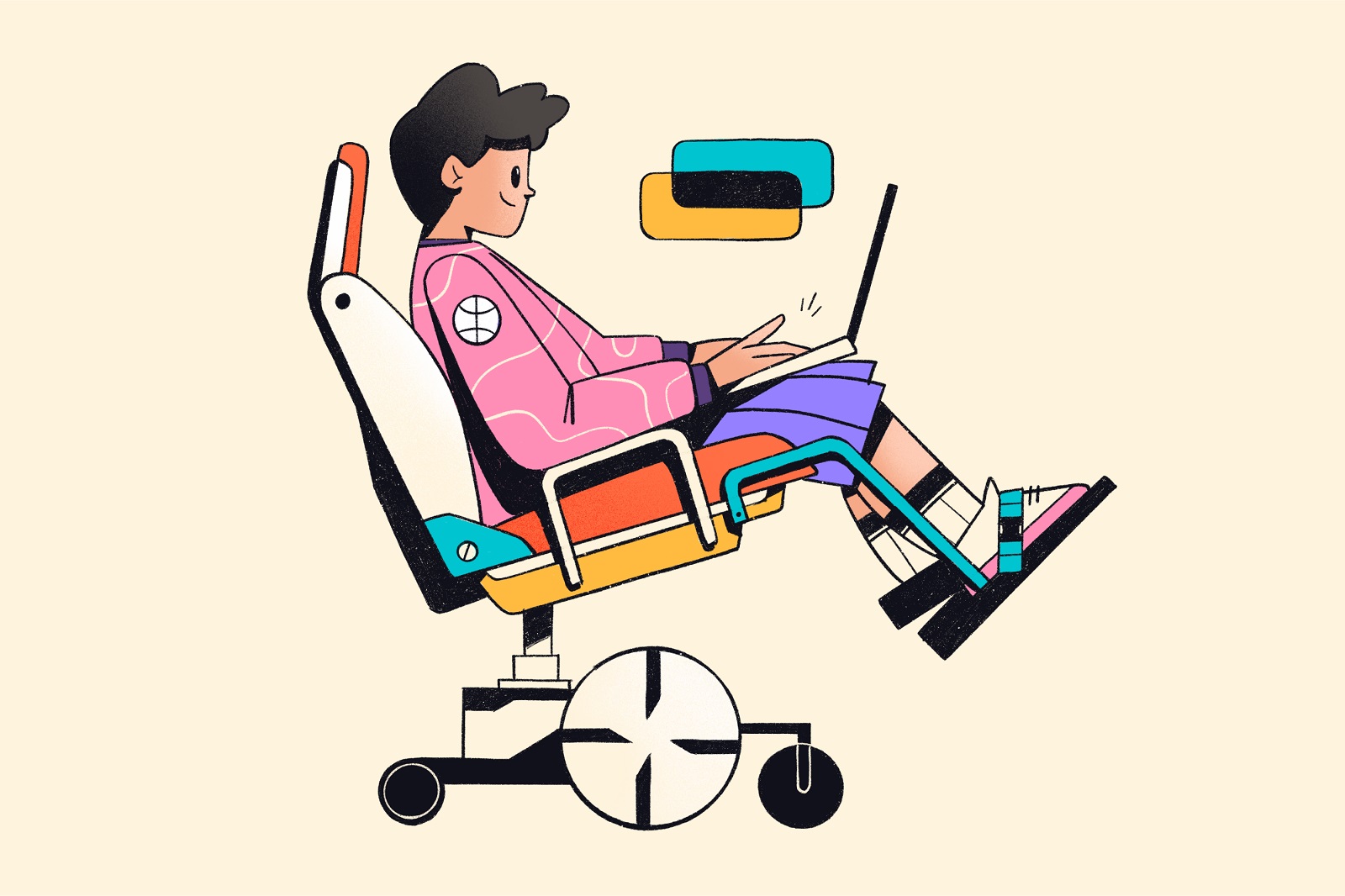 unlimited life illustrations tubikarts wheelchair