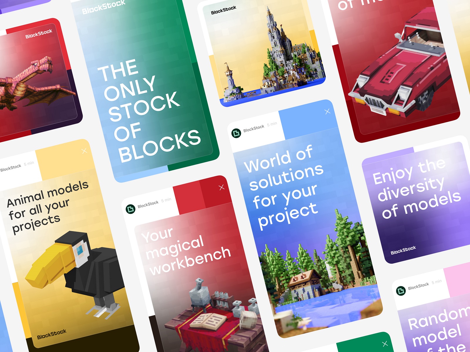 blockstock social banners tubik case study