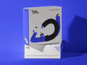 bookstore identity boxes design tubikarts