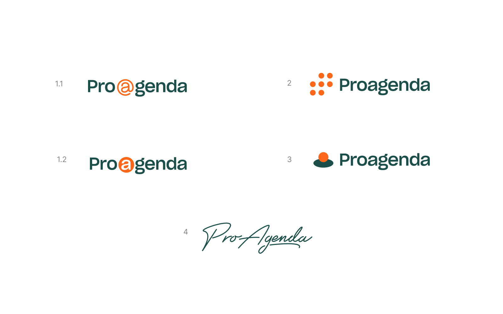 proagenda logo tubik design case study 4