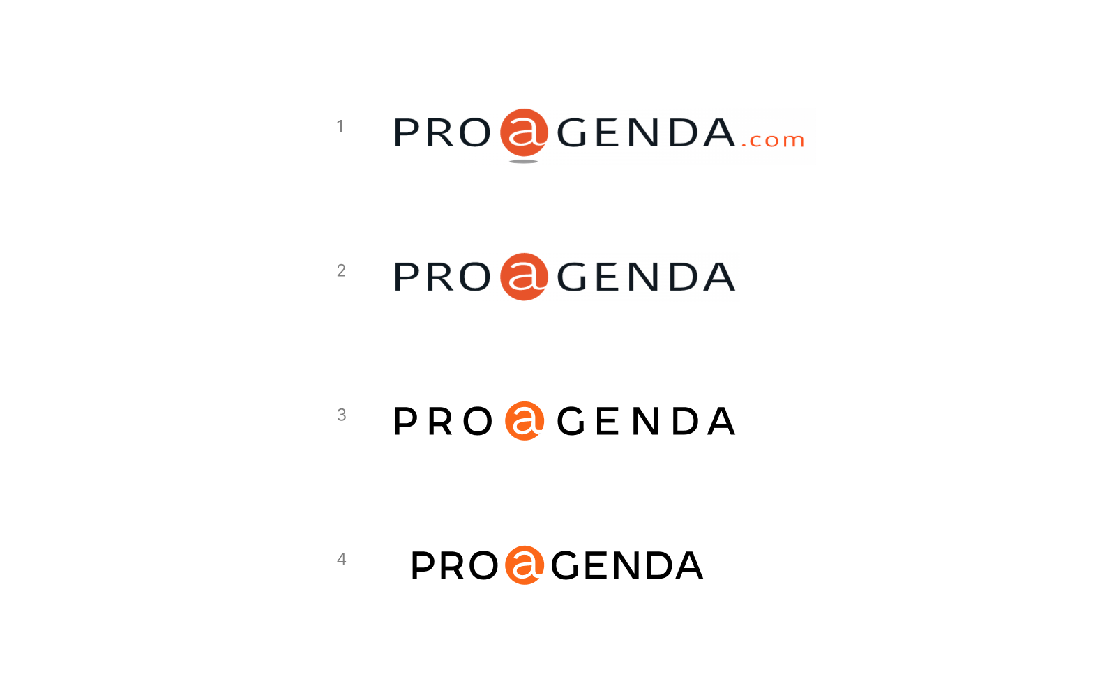 proagenda logo tubik design case study