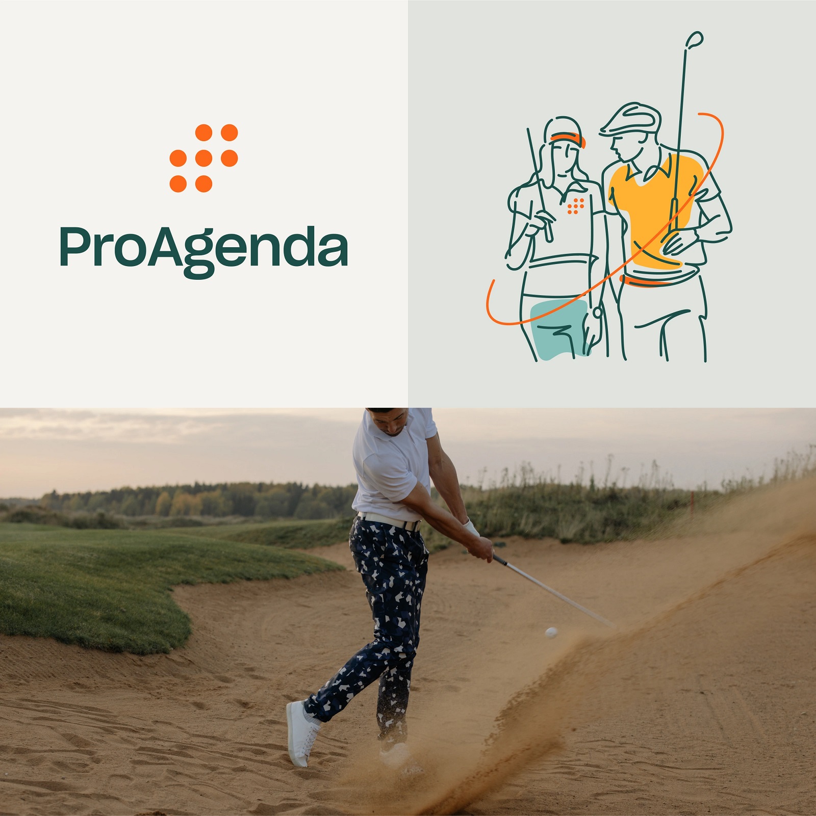 proagenda website design case study logo
