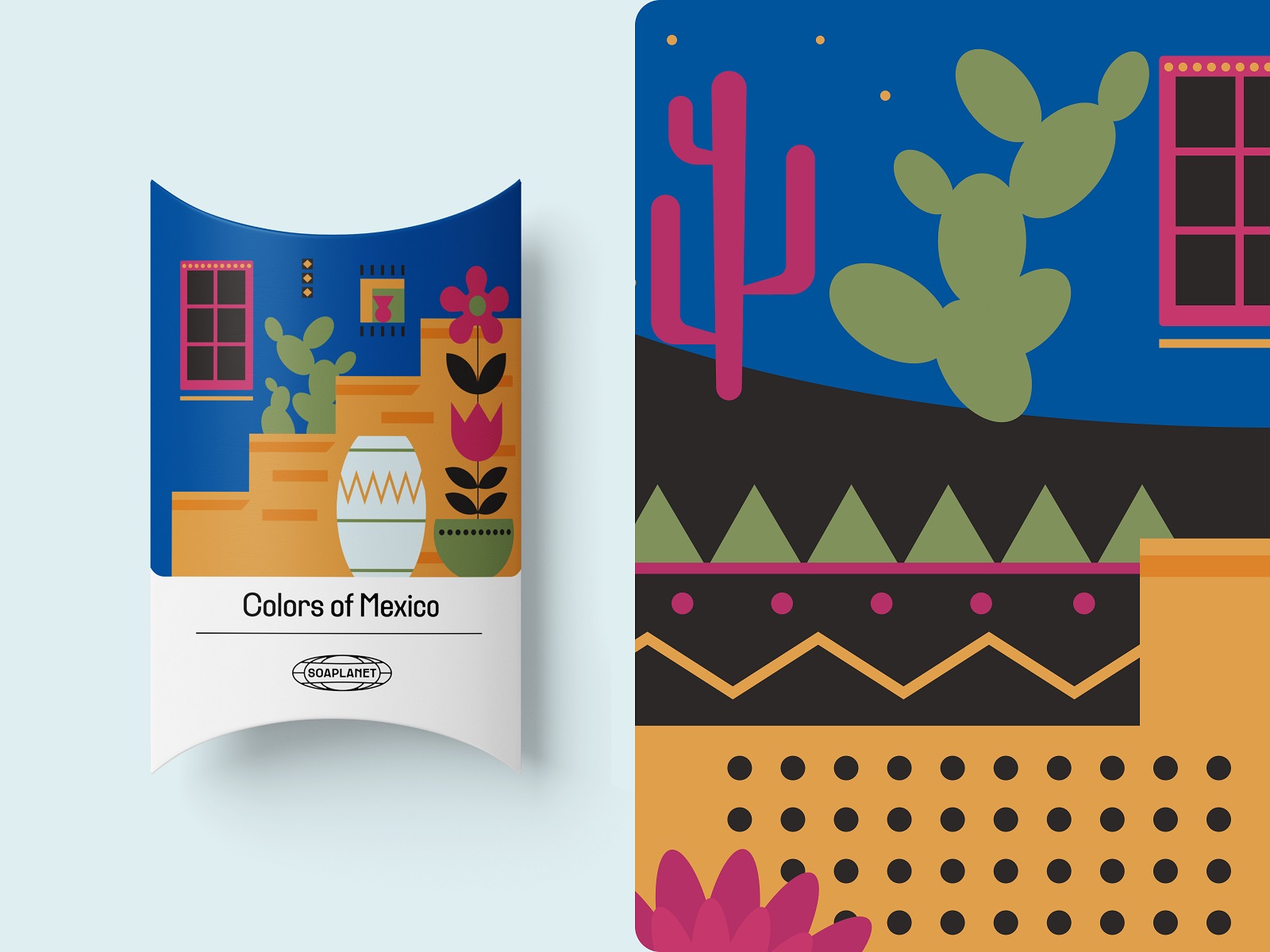soap bar packaging Mexico tubikarts illustrations
