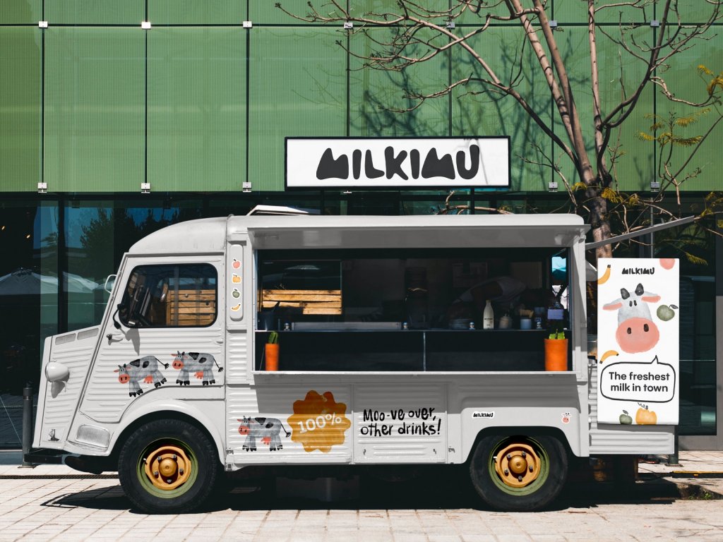 Case Study: Milkimu. Packaging and Marketing Design for Dairy Brand