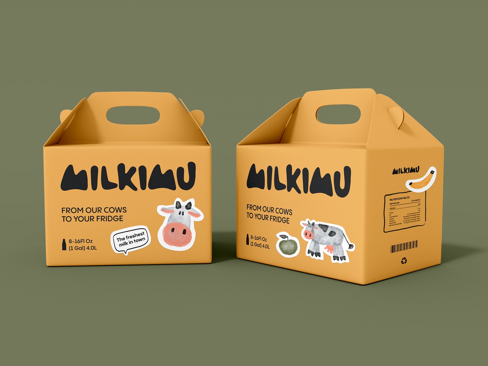 dairy brand packaging and graphics tubikarts