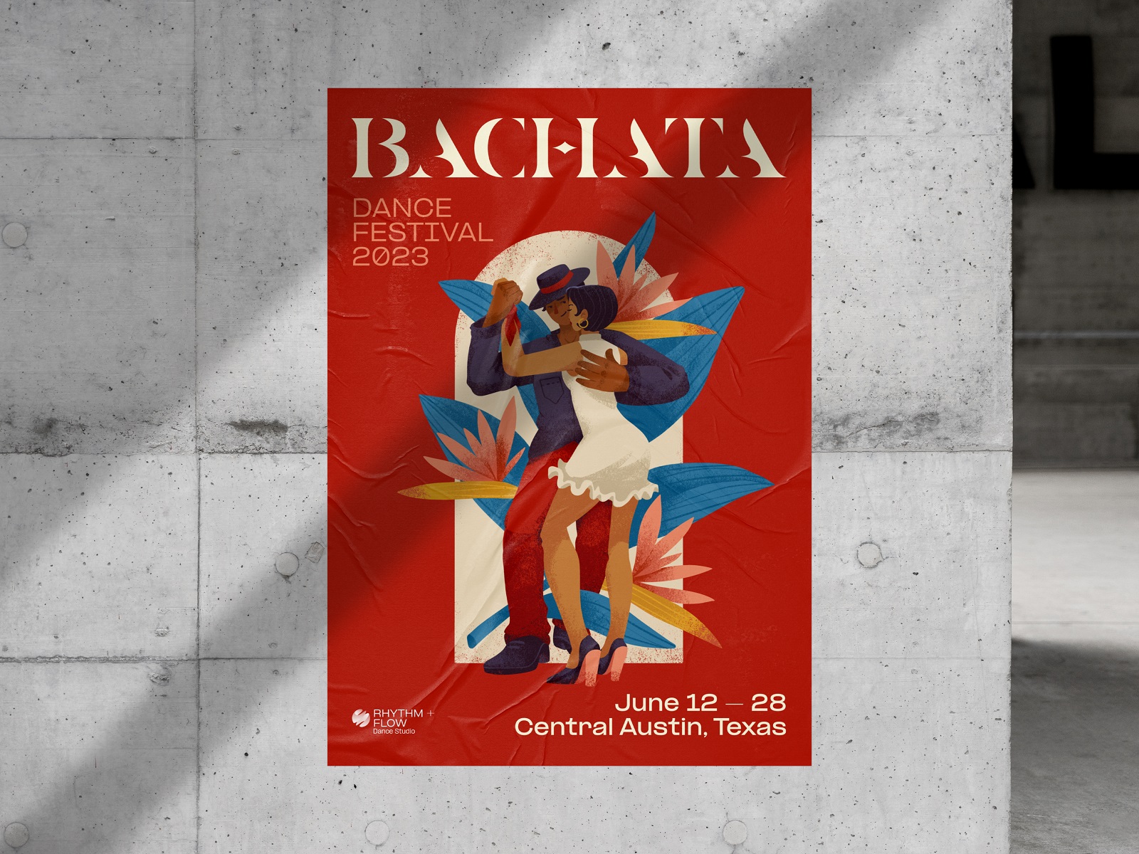 dance poster design bachata tubik arts case study