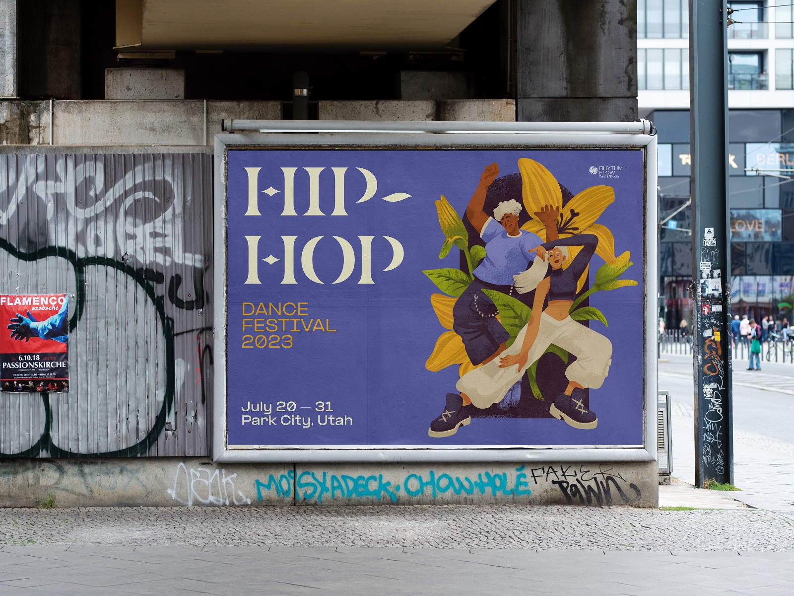 dance poster design hip hop tubik arts case study