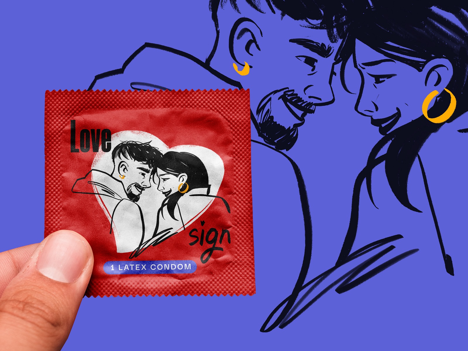 romantic gift box condom packaging design tubikarts
