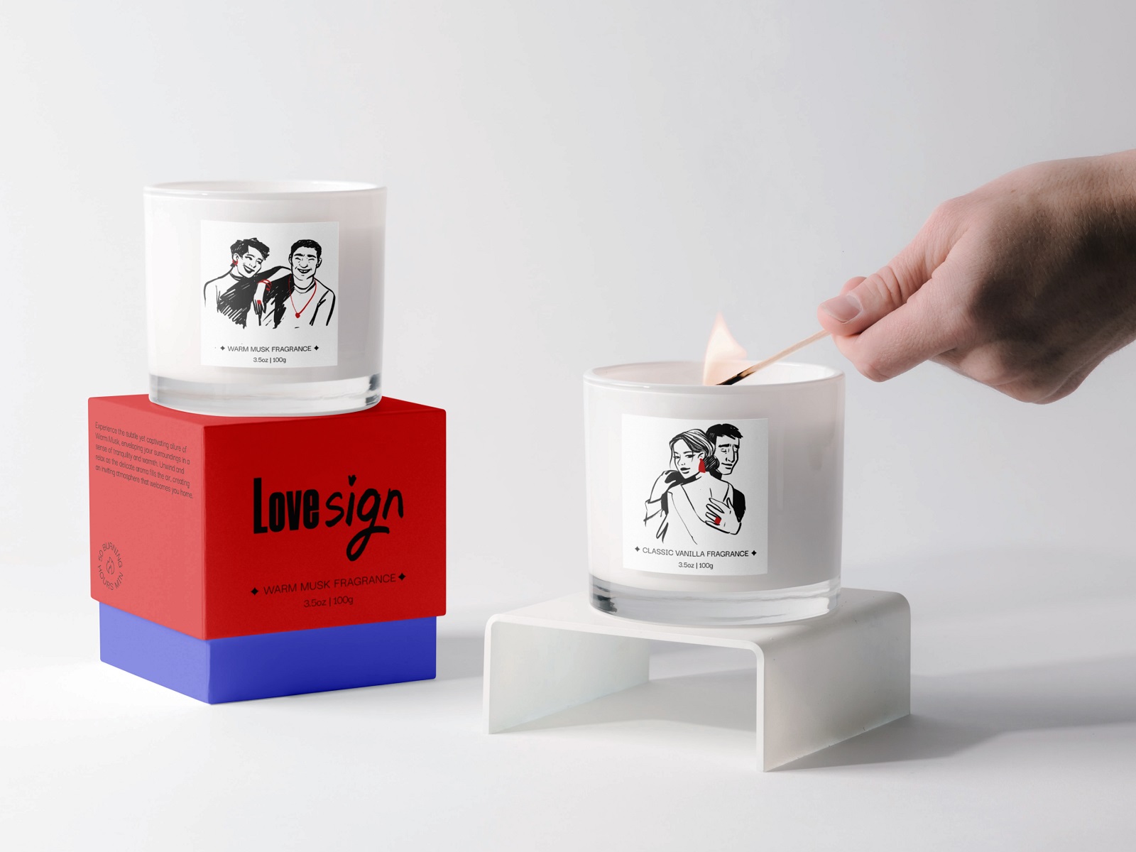 valentine gift box candle packaging design tubikarts