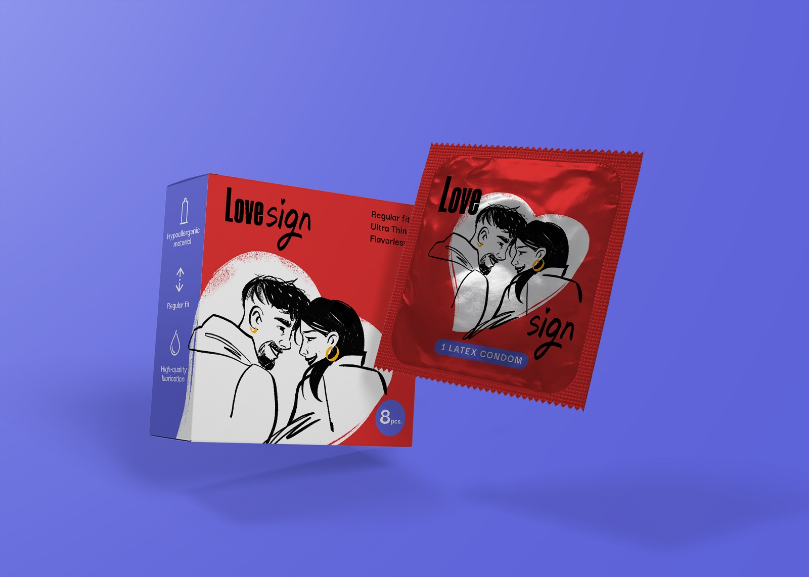 valentine gift box condom packaging tubikarts