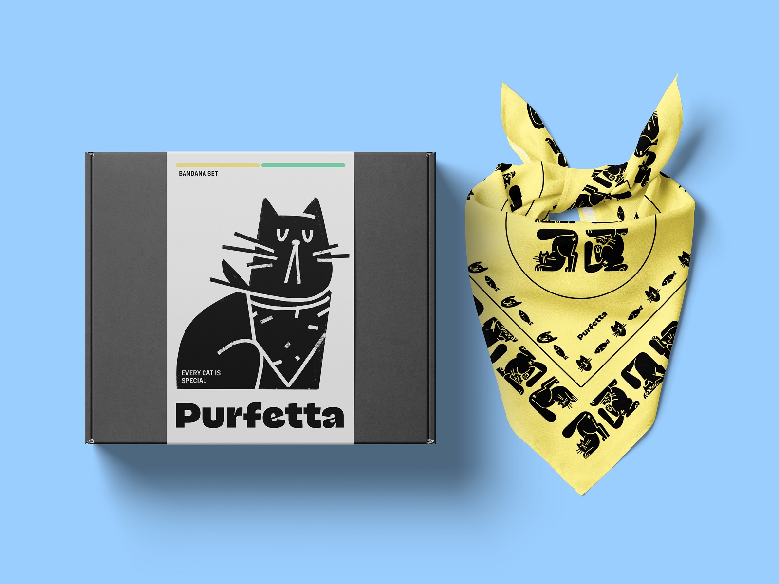 cat brand tubik arts packaging design tubikarts