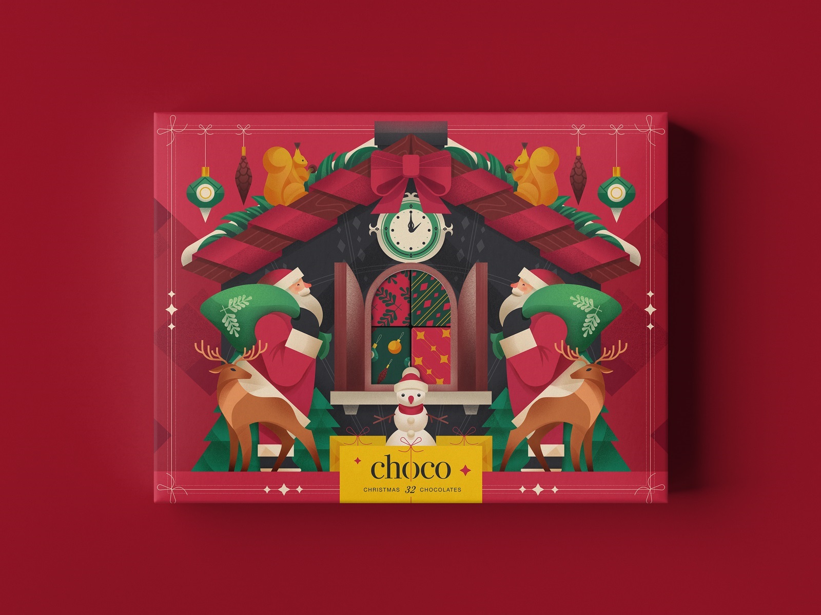 christmas chocolates box design tubikarts small