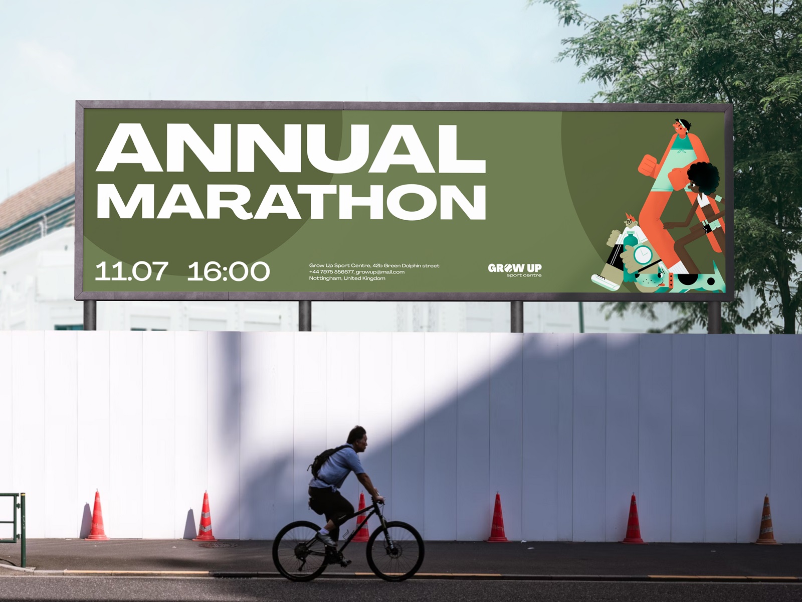 marathon billboard design tubikarts
