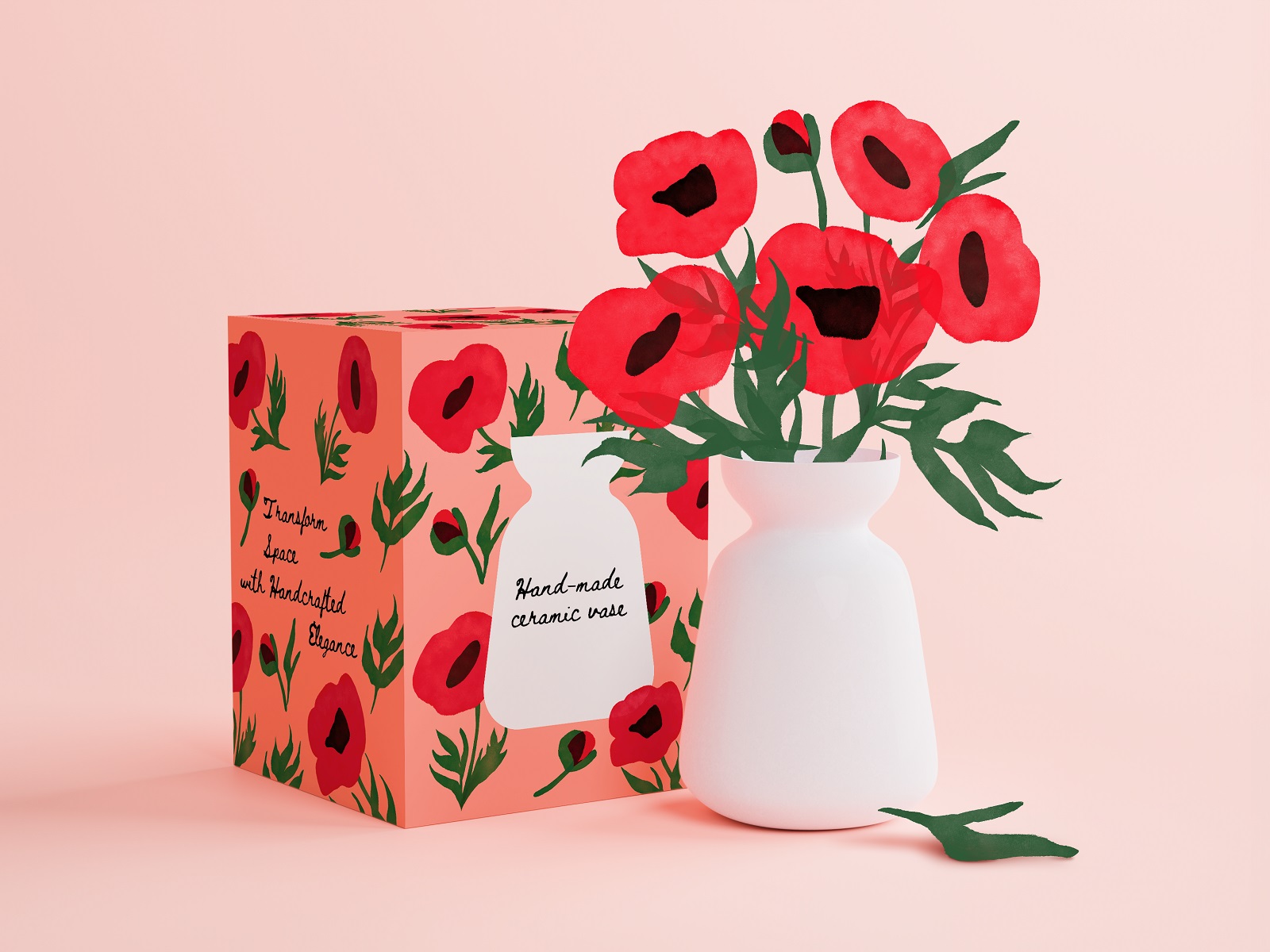 vase brand packaging design tubikarts