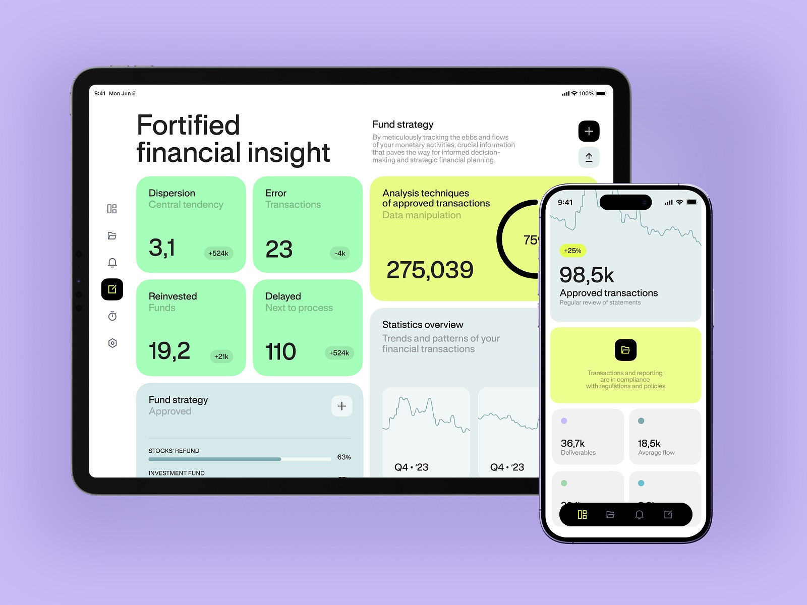 finance security fintech app tubik design