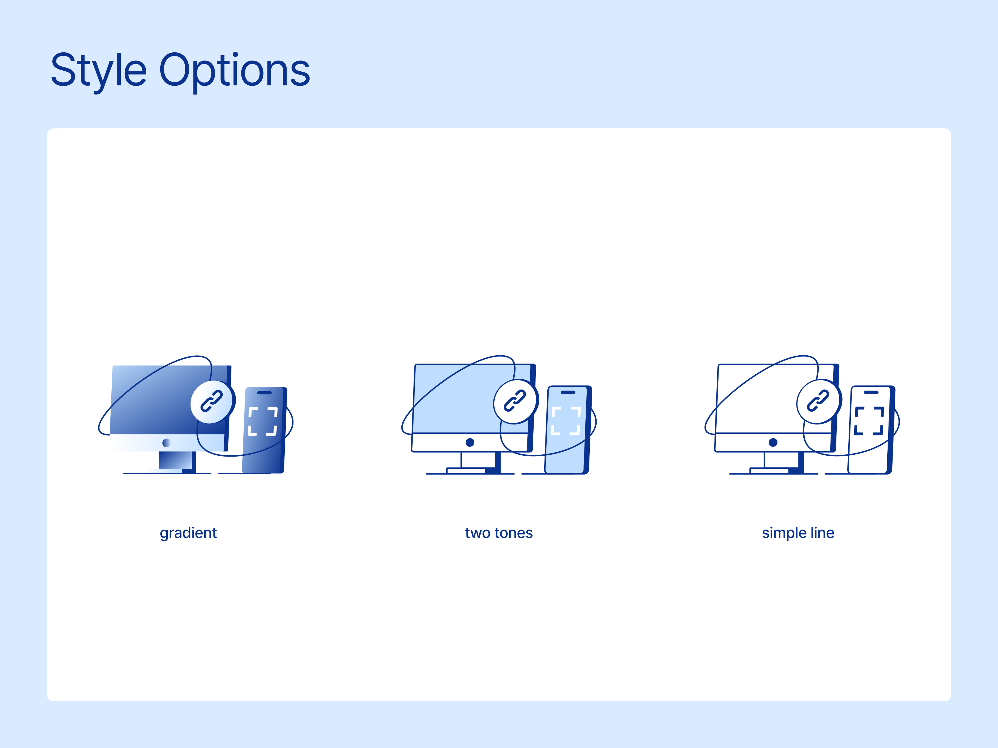 icon design tubik arts Style Options