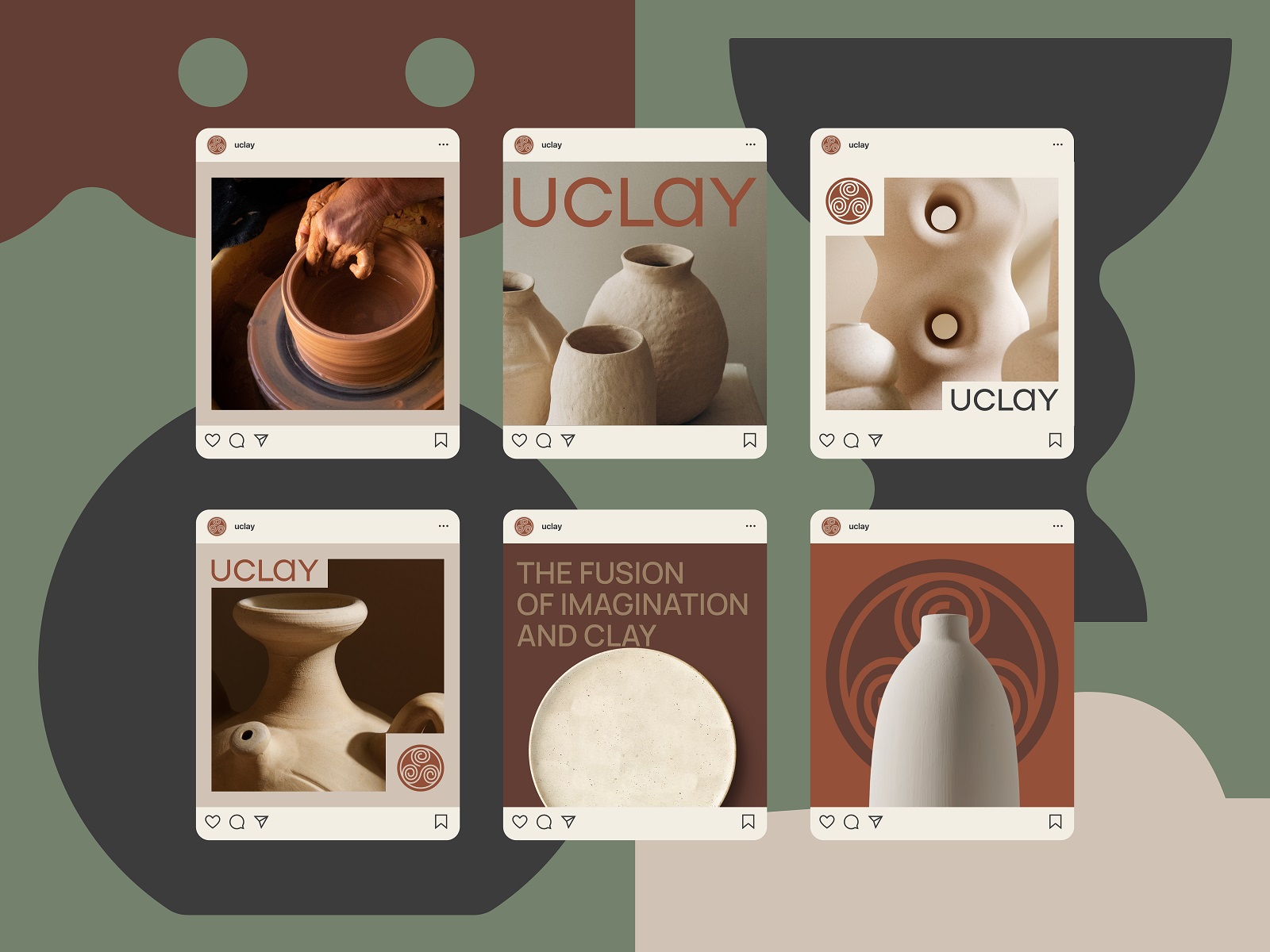 pottery and ceramics brand design tubikarts social networks